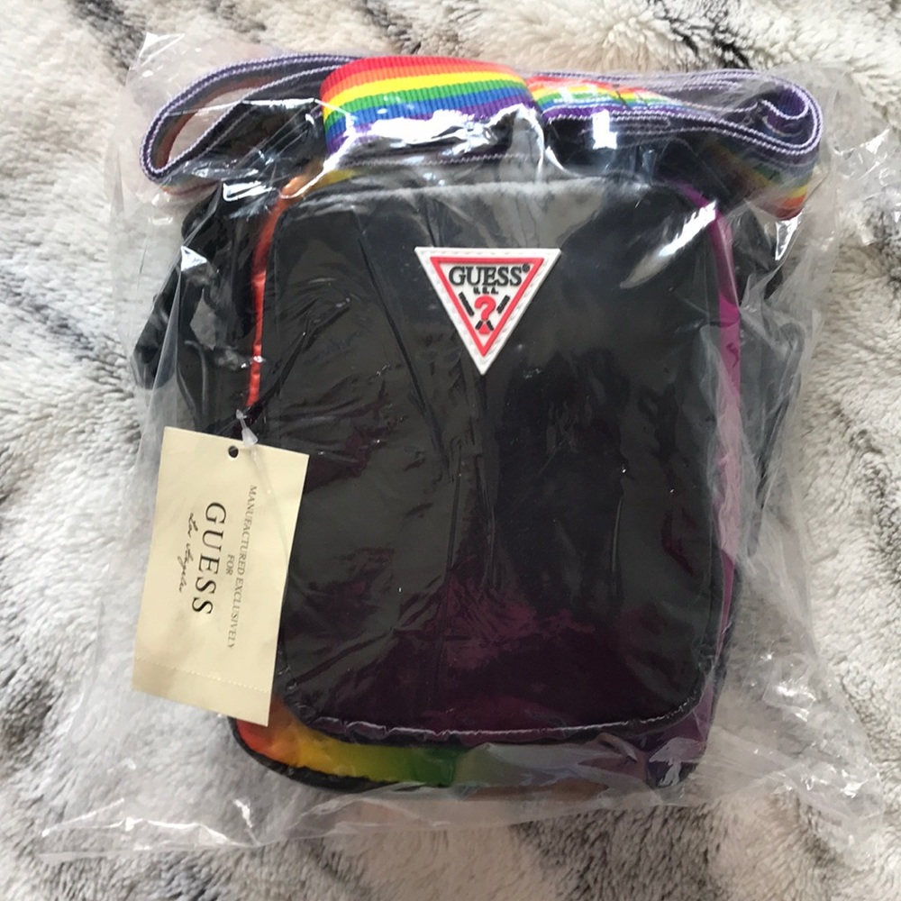 Guess Rainbow Crossbody Bag